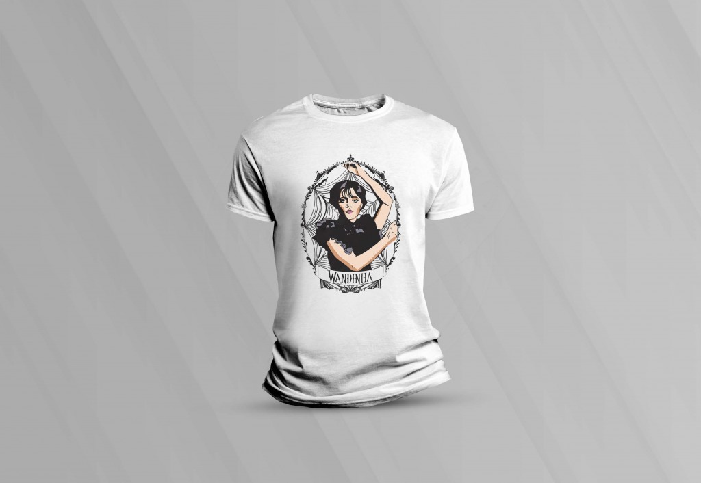 ARTE PARA CAMISETA - WANDINHA-871