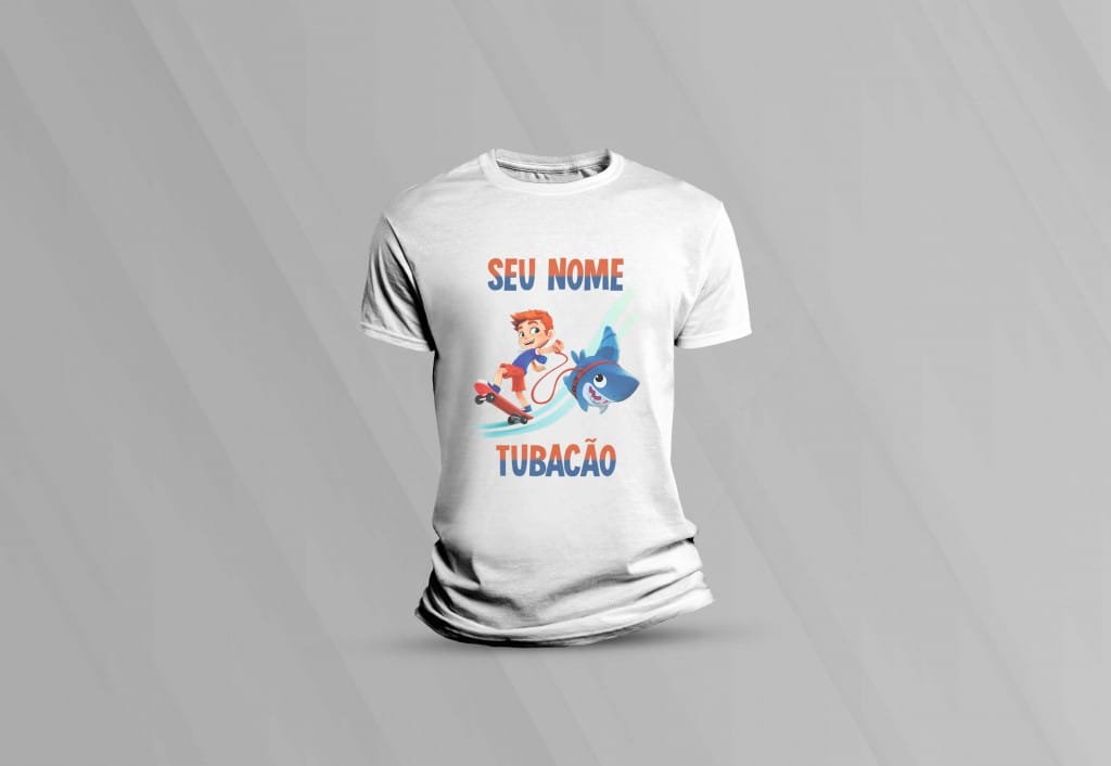 ARTE PARA CAMISETA COM NOME  TUBACÃO-957