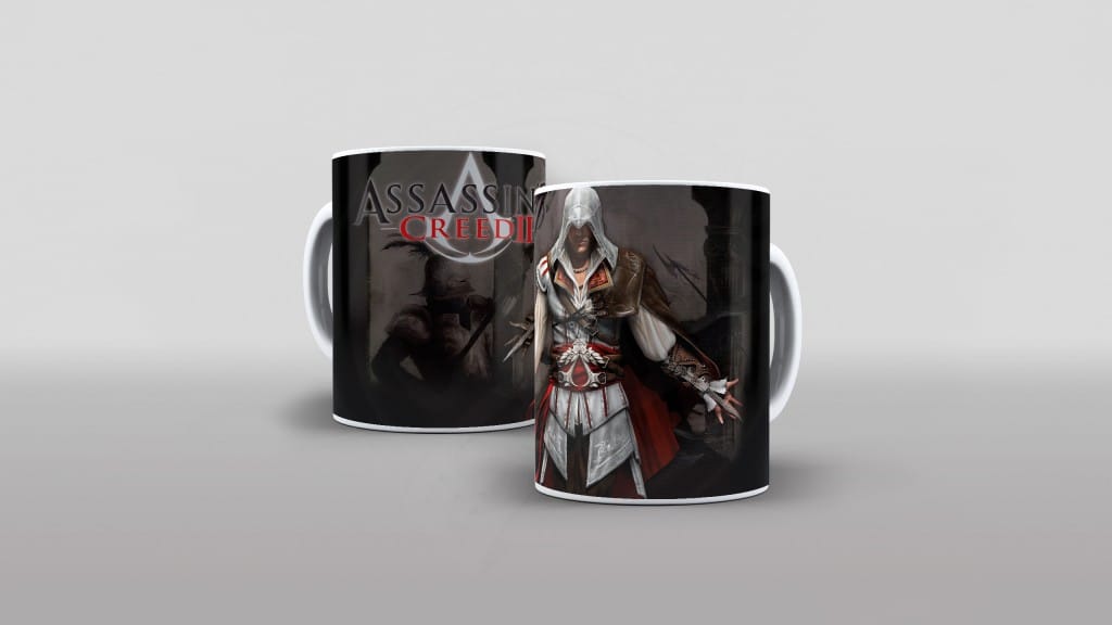 ARTE PARA CANECA ASSASSIN S CREED 2-1160