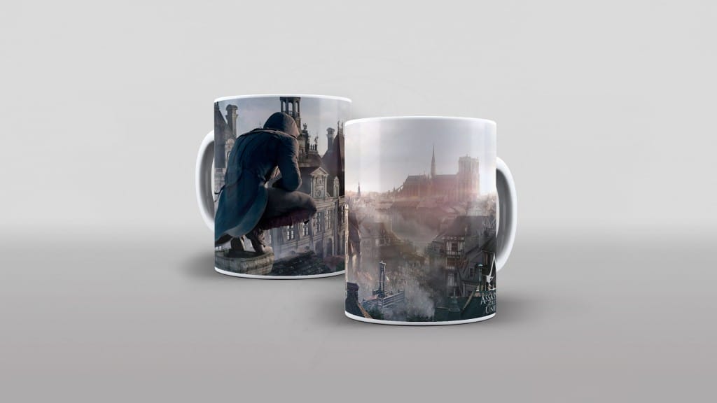 ARTE PARA CANECA ASSASSIN S CREED UNITY-1228