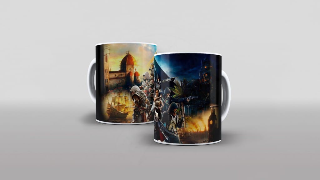 ARTE PARA CANECA ASSASSIN S CREED-1251