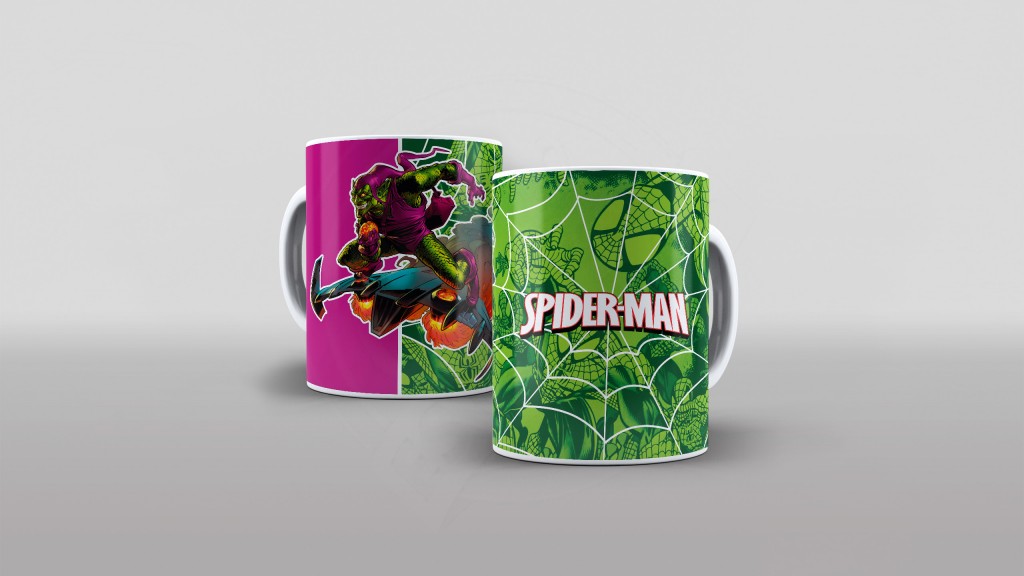 ARTE PARA CANECAS DUENDE VERDE MD003-1391