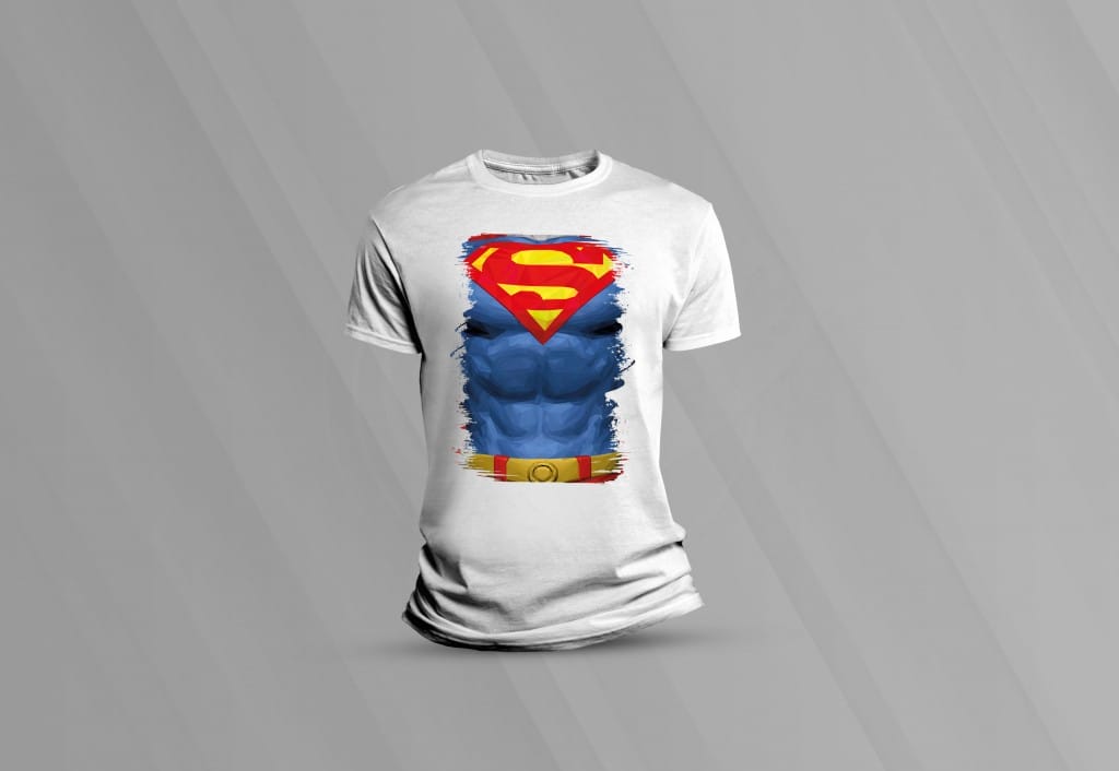 ARTE PARA CAMISETAS CAMISETA SUPERMAN-1463