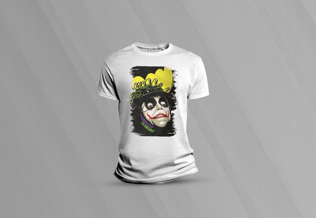 ARTE PARA CAMISETAS CORINGA LARANJA MECÂNICA-1480