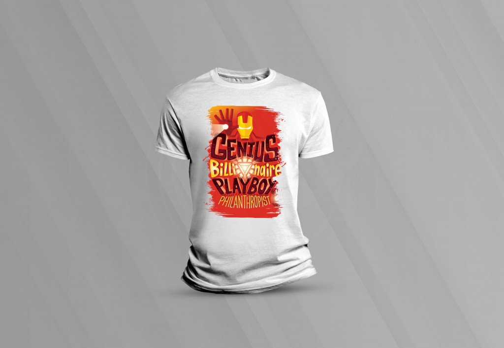ARTE PARA CAMISETAS FRASE HOMEM DE FERRO-1514