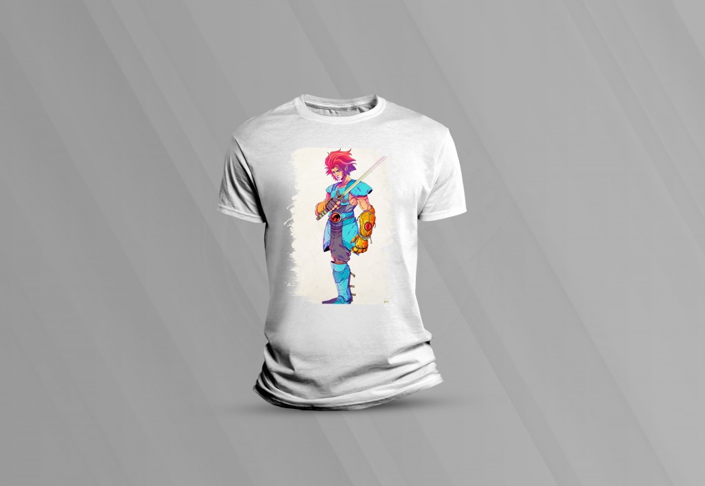 ARTE PARA CAMISETAS LION-1570