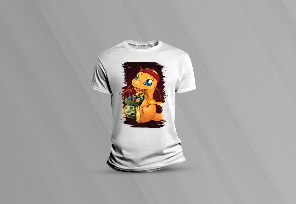 ARTE PARA CAMISETAS POKEMON-1609