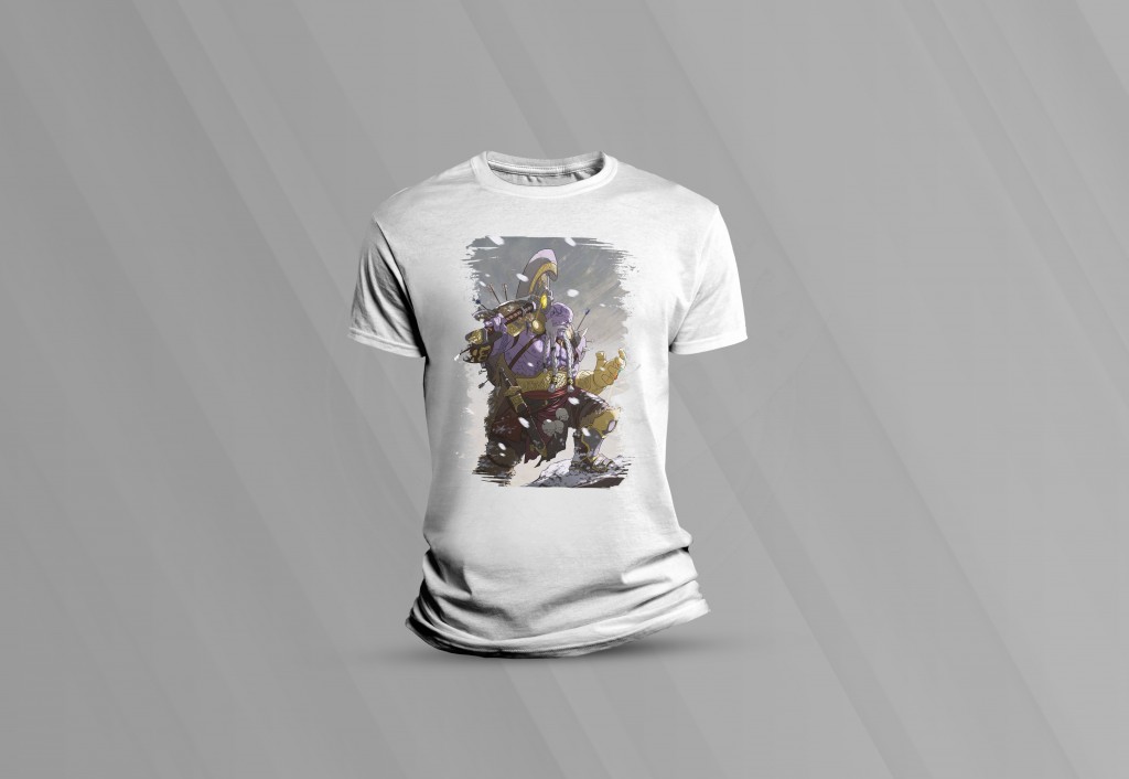 ARTE PARA CAMISETAS VELHO THANOS-1664