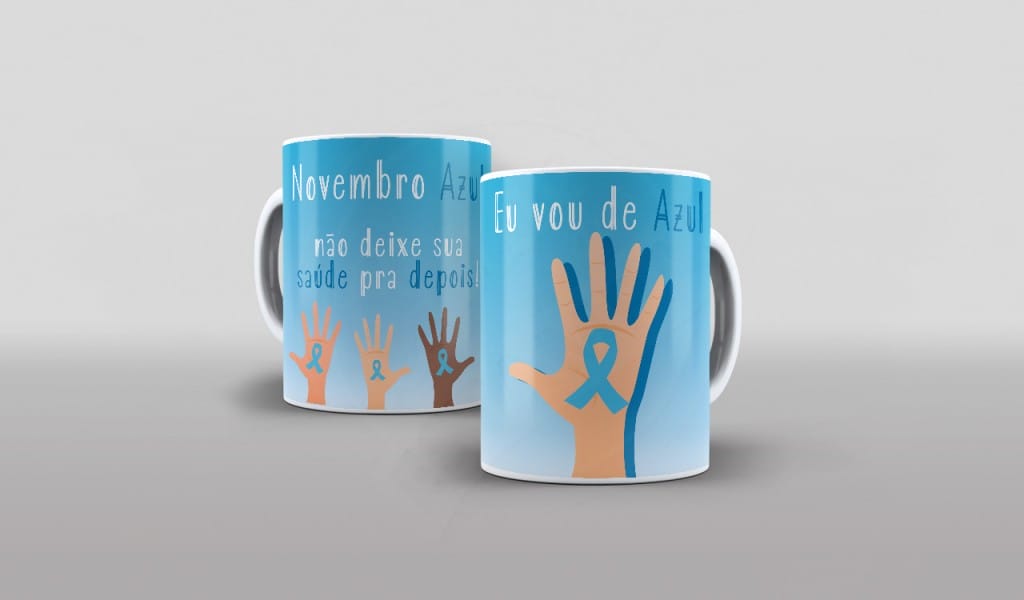 ARTE PARA CANECAS - NOVEMBRO AZUL 006-2042