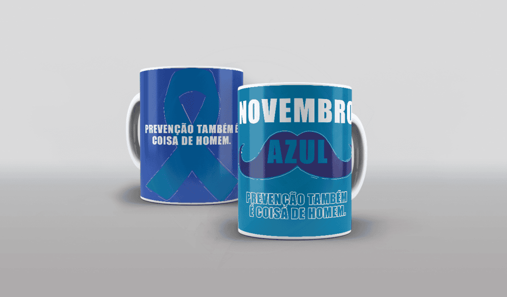 ARTE PARA CANECAS - NOVEMBRO AZUL 010-2046