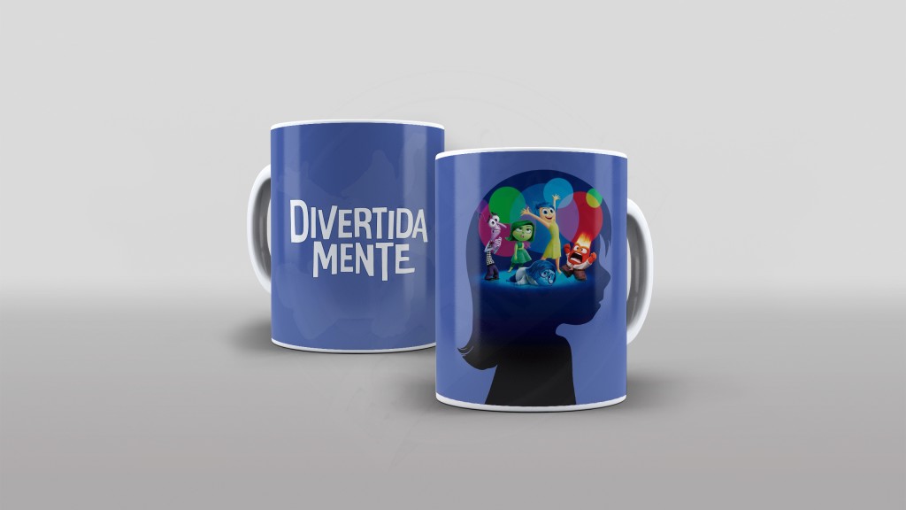 ARTE PARA CANECAS - DIVERTIDAMENTE-2056