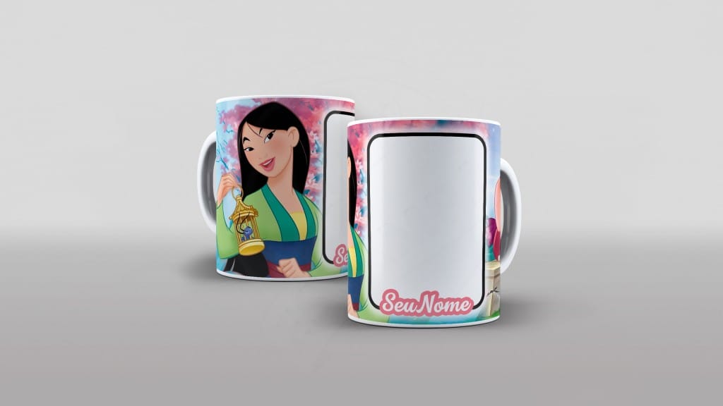 ARTE PARA CANECAS - MULAN 003-2094