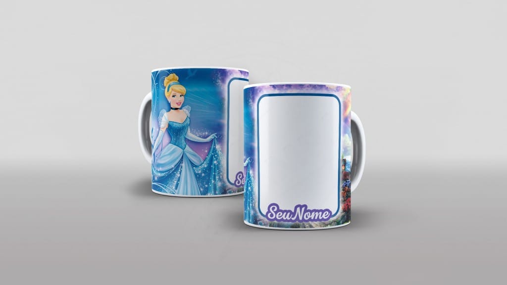 ARTE PARA CANECAS - CINDERELA 001-2095