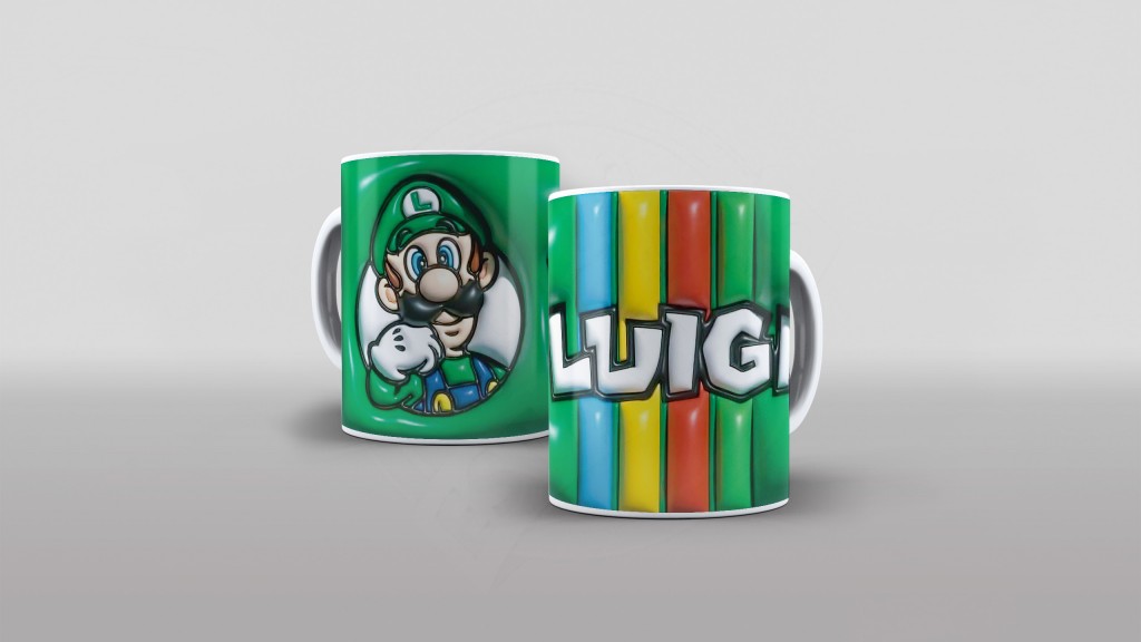 ARTE PARA CANECAS - LUIDI 3D-2235