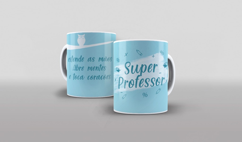 ARTE PARA CANECAS - SUPER PROFESSOR-2263