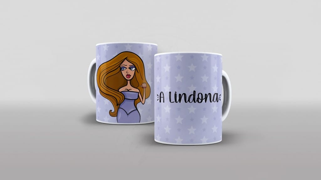 ARTE PARA CANECAS - A LINDONA-2270