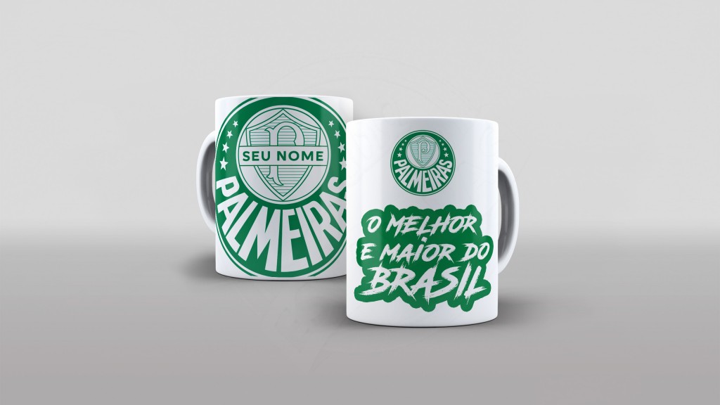ARTE PARA CANECAS - O MELHOR E O MAIOR DO BRASIL 03 - PALMEIRAS-2420
