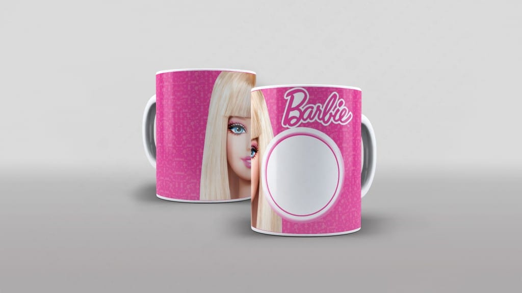 ARTE PARA CANECA BARBIE-2557