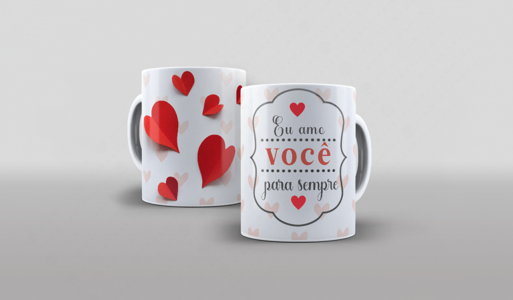 ARTE PARA CANECA EU AMO VOCÊ-2725