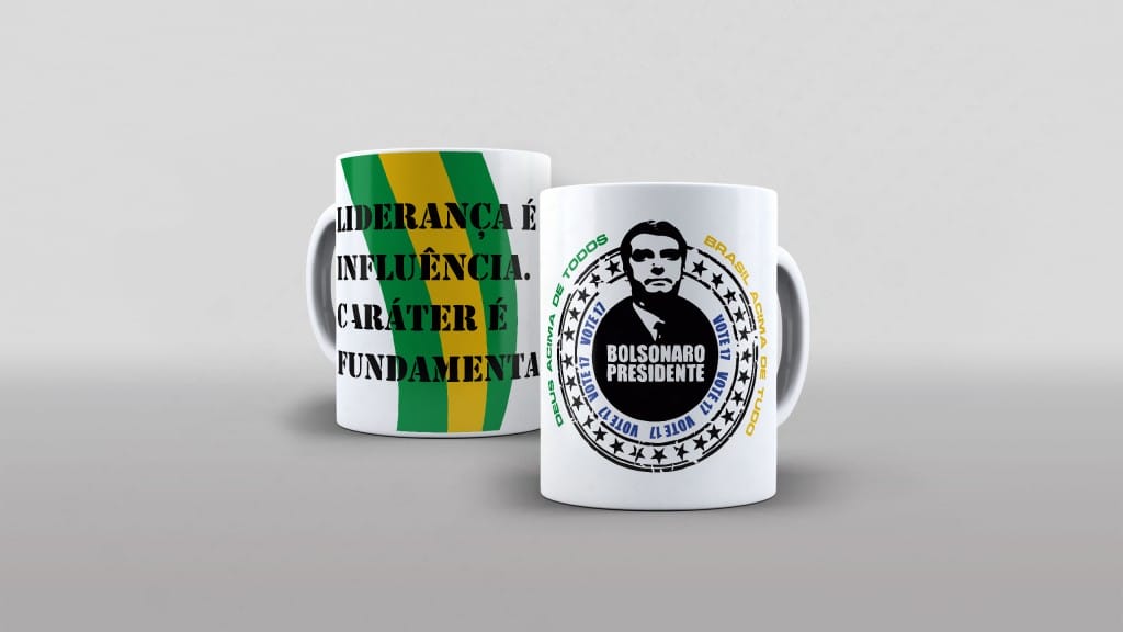 ARTE PARA CANECA - BOLSONARO - LIDERANÇA E INFLUÊNCIA-2742