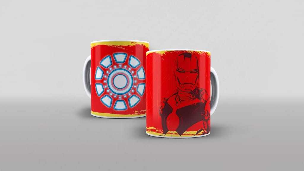 ARTE PARA CANECA - HOMEM DE FERRO-2811