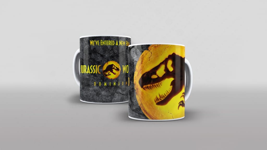 ARTE PARA CANECA - JURASSIC WORLD - DOMÍNIO-2852