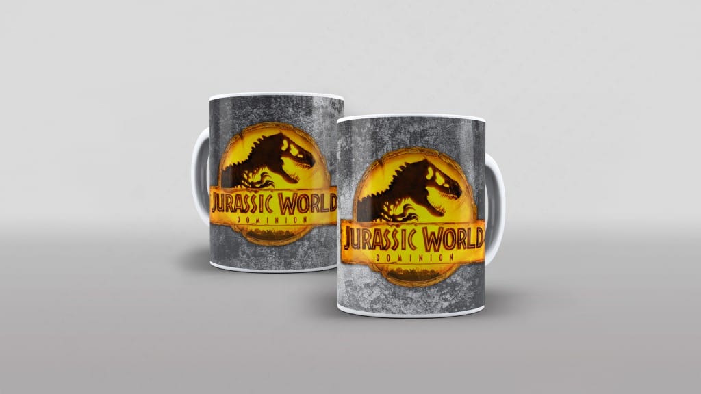 ARTE PARA CANECA - JURASSIC WORLD - DOMÍNIO-2857