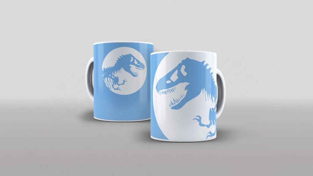 ARTE PARA CANECA - JURASSIC WORLD - DOMÍNIO-2864