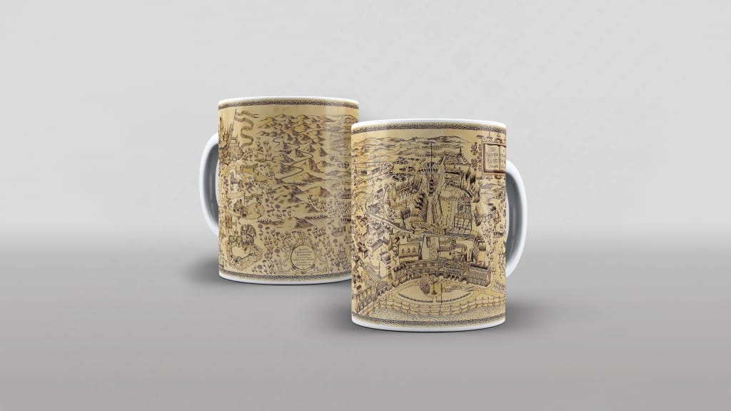 ARTE PARA CANECA - MAPAS HARRY POTTER-2878