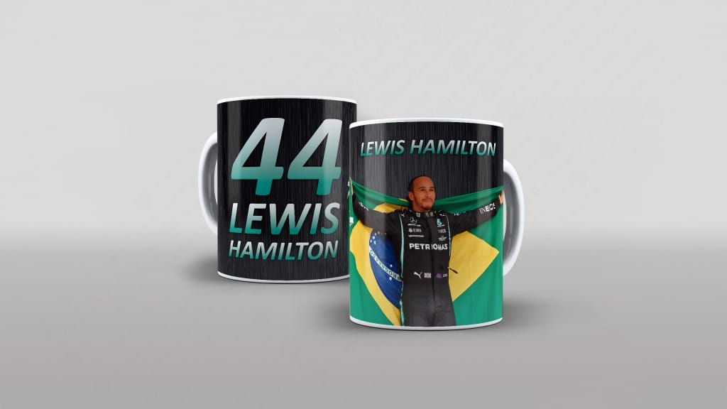 ARTE PARA CANECA LEWIS HAMILTON-2921