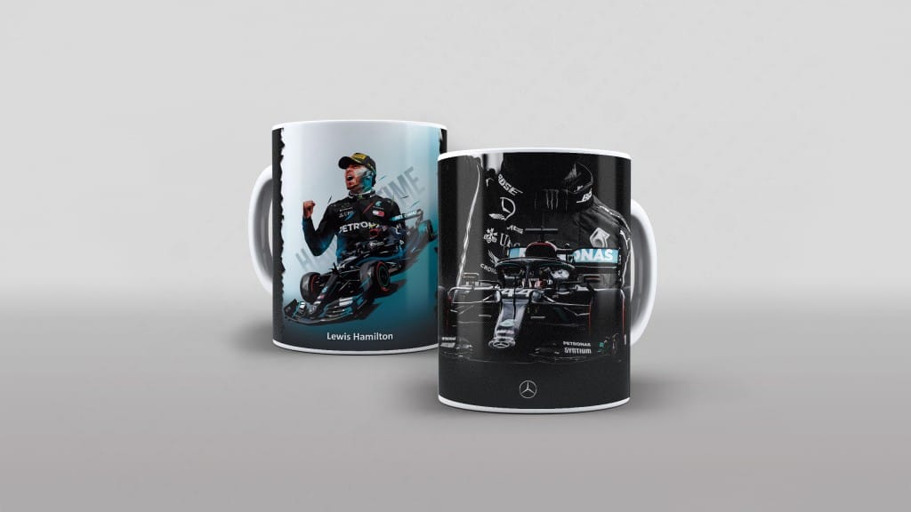 ARTE PARA CANECA LEWIS HAMILTON-2922