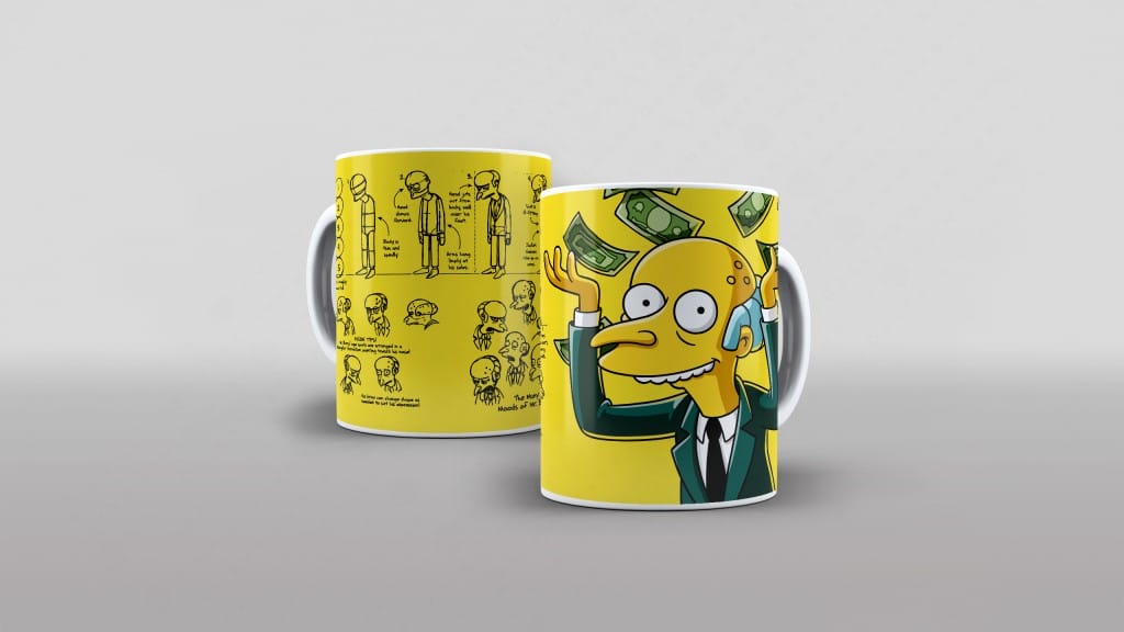 ARTE PARA CANECA - OS SIMPSONS COLEÇÃO-3021
