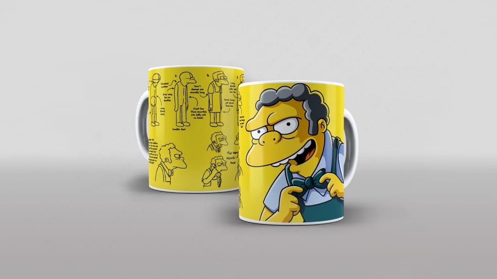 ARTE PARA CANECA - OS SIMPSONS COLEÇÃO-3025