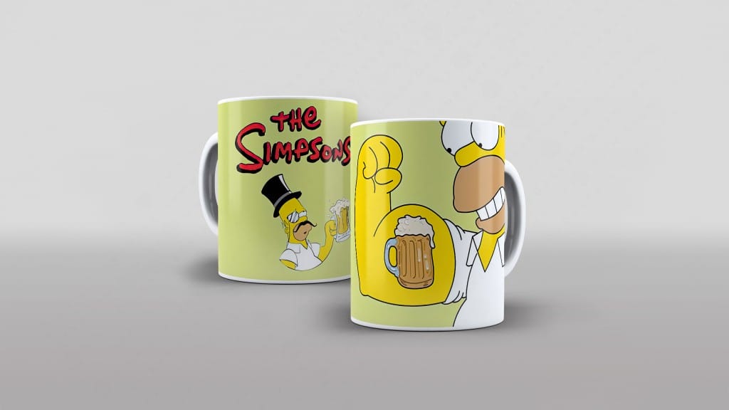 ARTE PARA CANECA OS SIMPSONS-3039