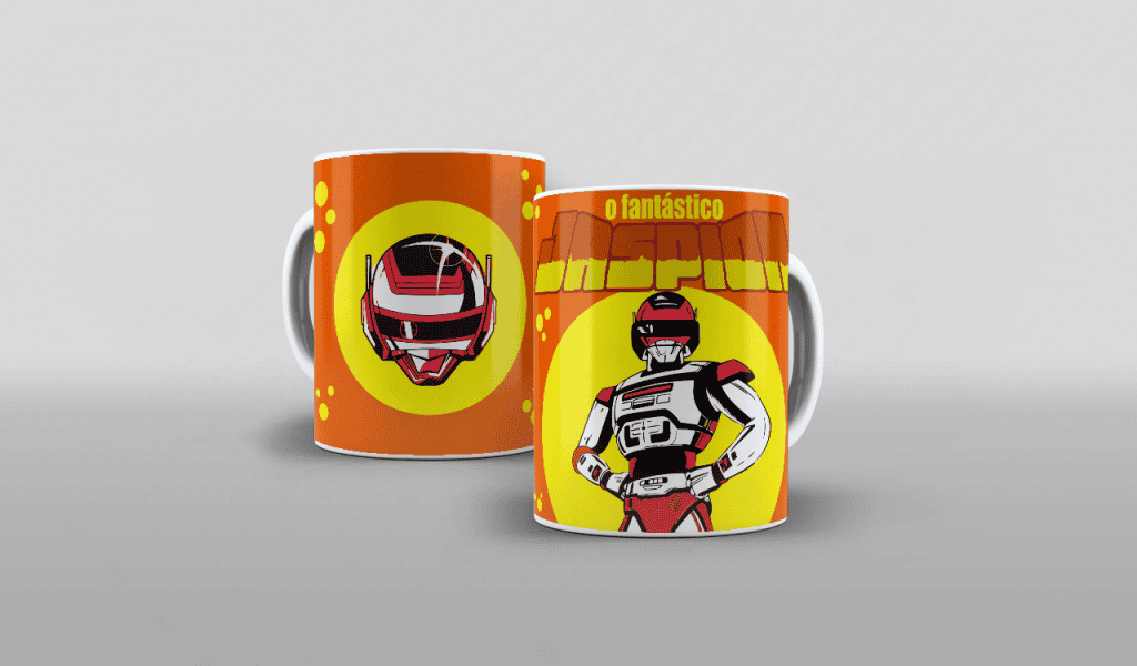 ARTE PARA CANECA - JASPION-3057