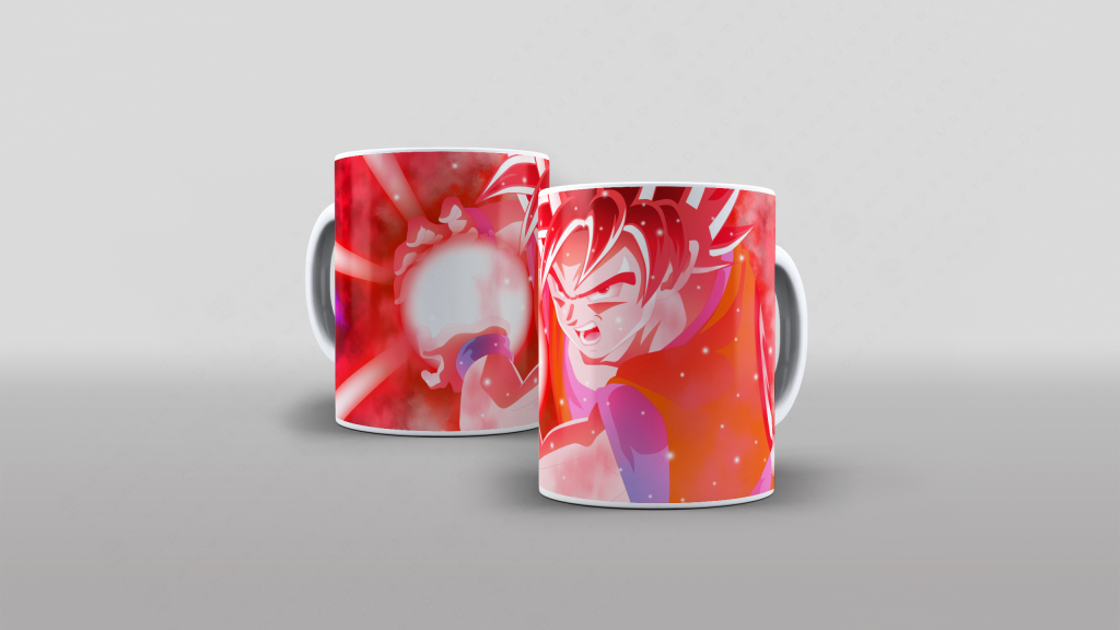 ARTE PARA CANECA DRAGON BALL-3094