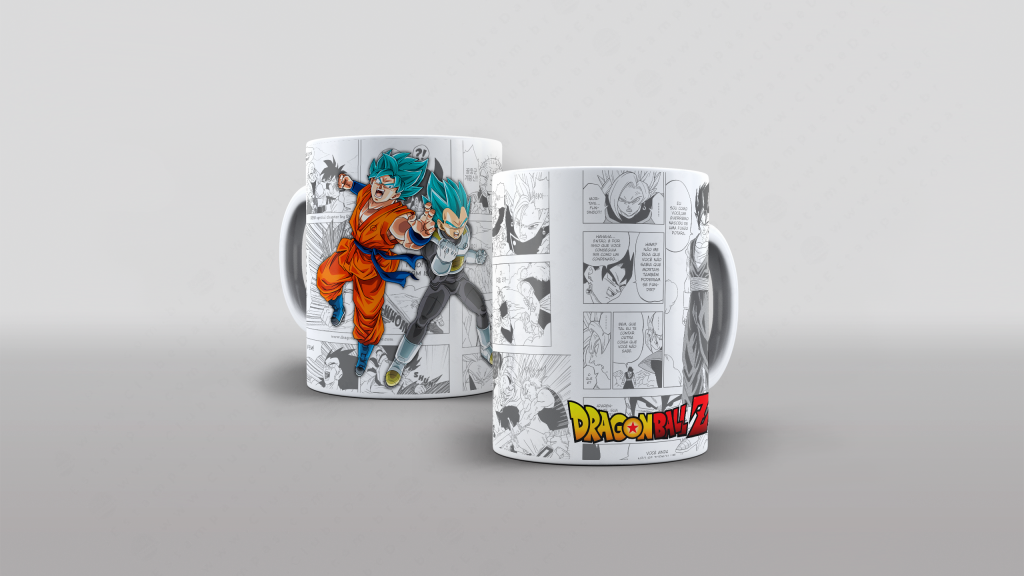 ARTE PARA CANECA - DRAGON BALL - ATUALIZADAS-3142