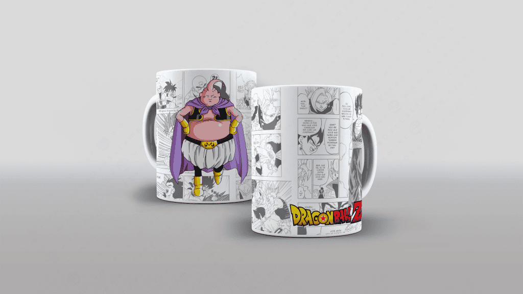 ARTE PARA CANECA - DRAGON BALL-3158