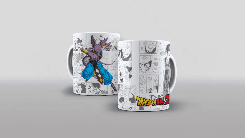 ARTE PARA CANECA - DRAGON BALL-3161