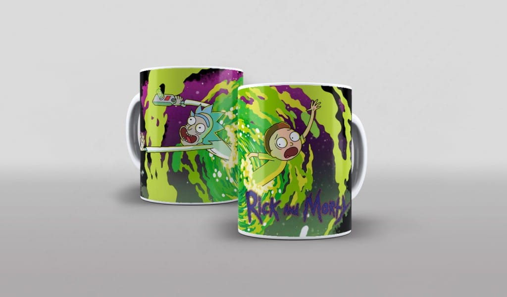 ARTE PARA CANECA RICK AND MORTY-3209