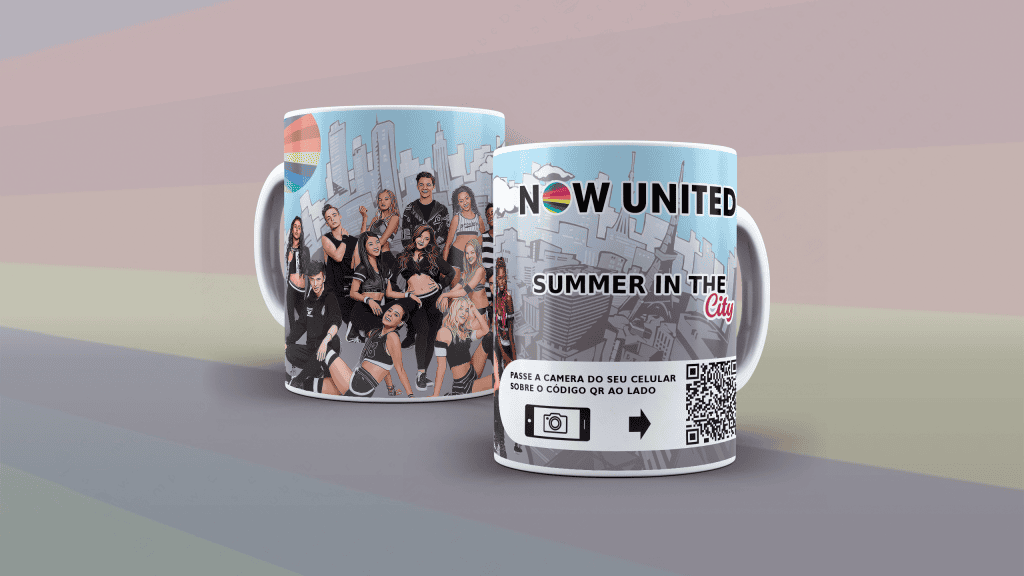 ARTE PARA CANECA NOW UNITED - IN THE CITY-3225
