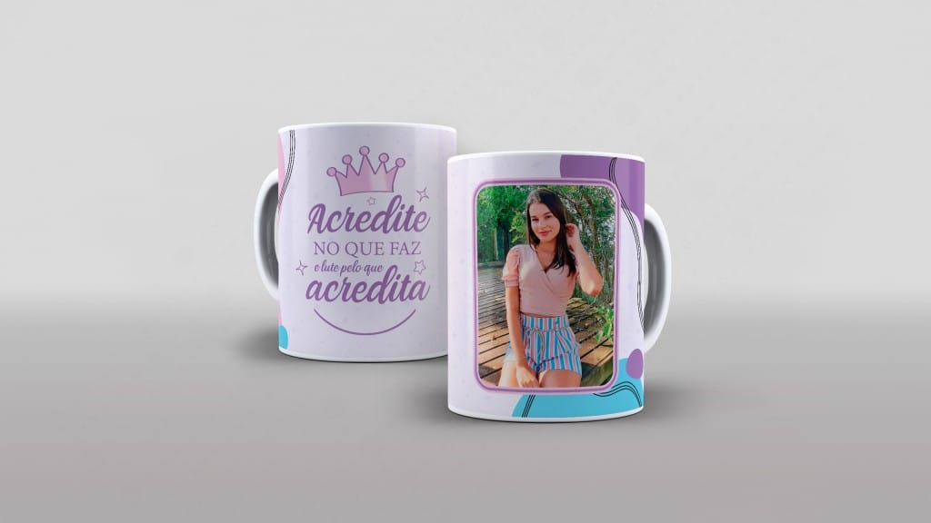 ARTE PARA CANECA ACREDITE NO QUE FAZ E LUTE PELO QUE ACREDITA-3235