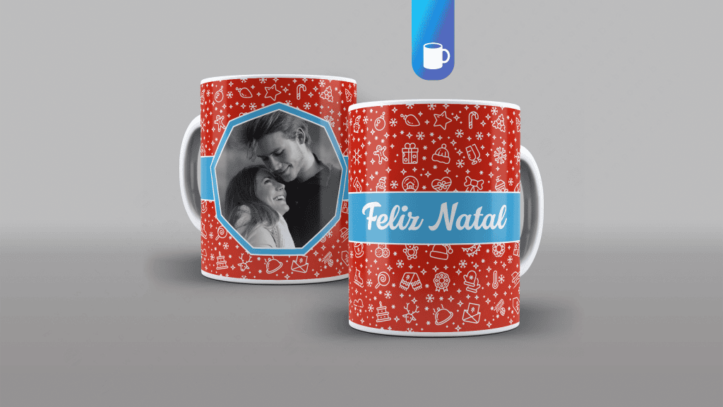 ARTE PARA CANECA - FELIZ NATAL-3384