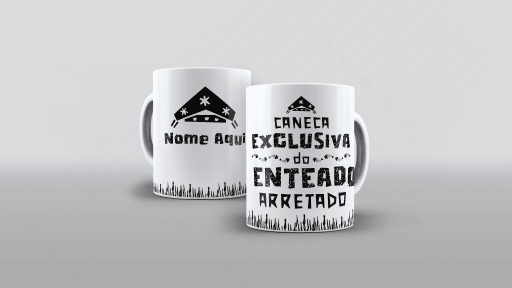 ARTE PARA CANECA ENTEADO - COLEÇÃO FAMÍLIA ARRETADA-3464