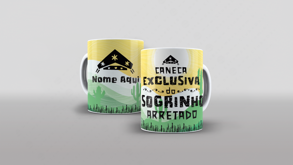 ARTE PARA CANECA SOGRINHO - COLEÇÃO FAMÍLIA ARRETADA-3510