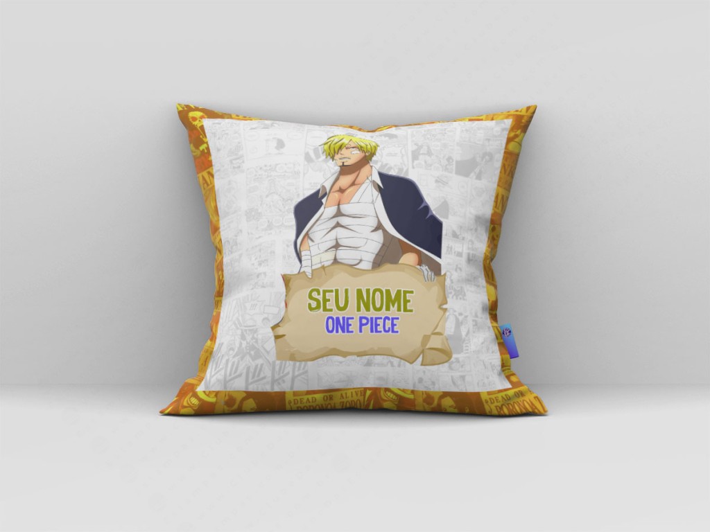 ARTE ALMOFADA - ONE PIECE - RORONOA ZORO-3559