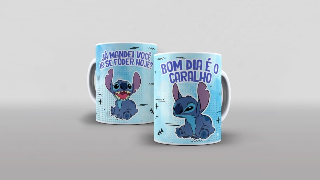 ARTE CANECA - BOM DIA É O CARALH*!-3560