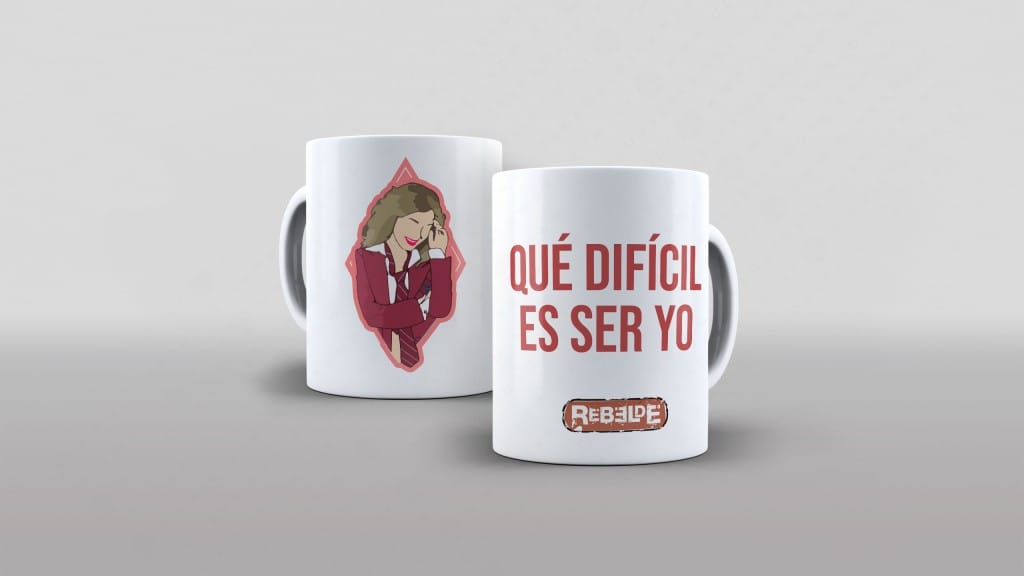 ARTE CANECA - QUÉ DIFÍCIL ES SER YO (REBELDE-3561