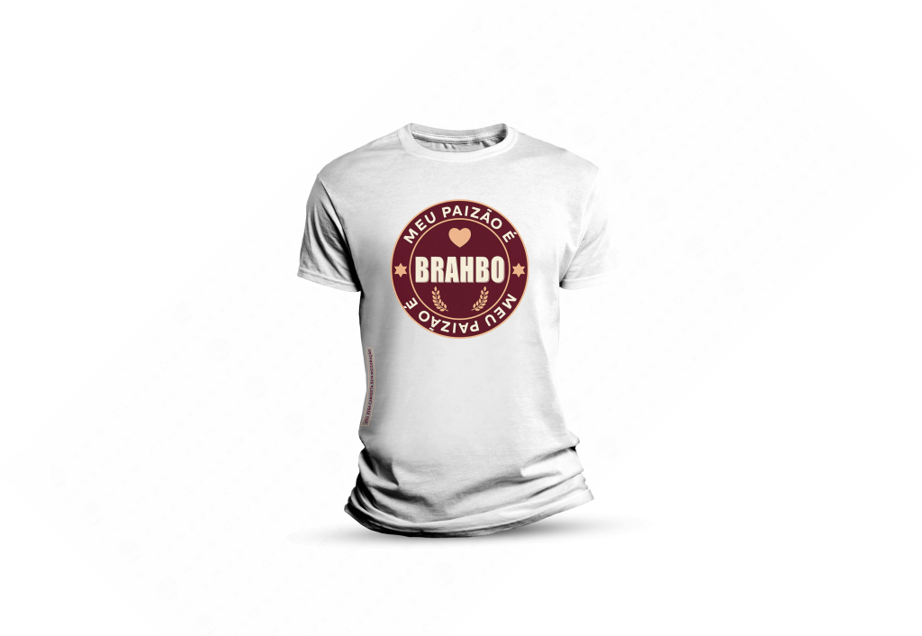 ARTES PARA CAMISETA - MEU PAIZÃO É BRAHBO-3753