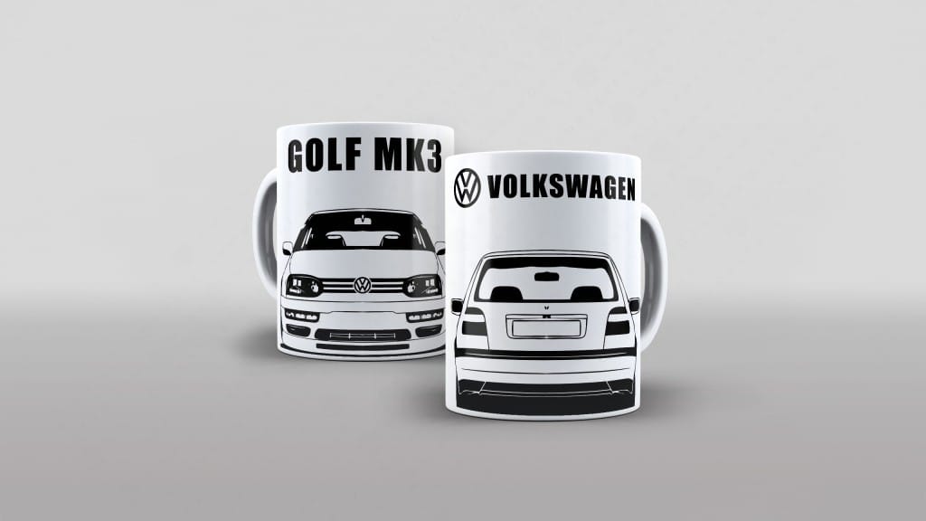 ARTE PARA CANECA - GOLF MK3-3780